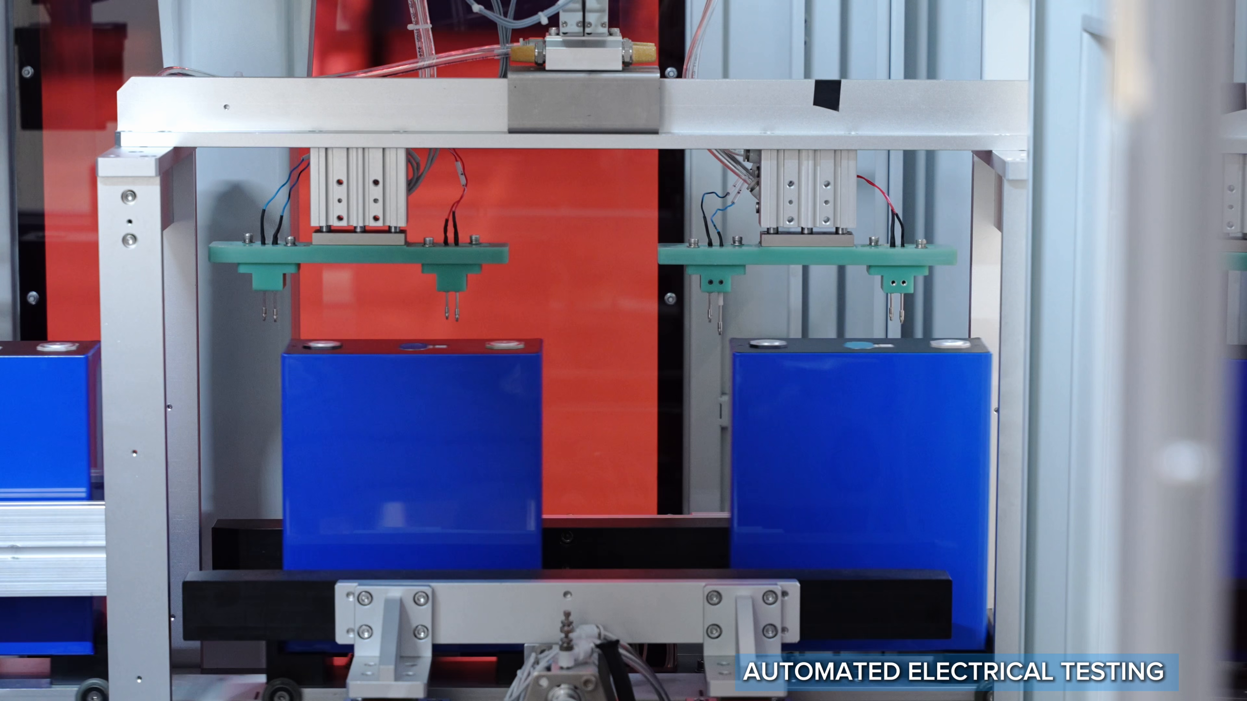 Electrical testing of battery components
