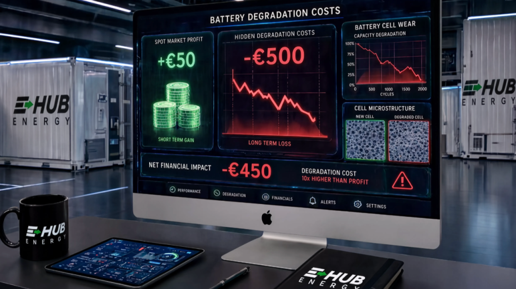 The Cost of Short-Term Profit: How BESS Cycling Destroys Battery Value